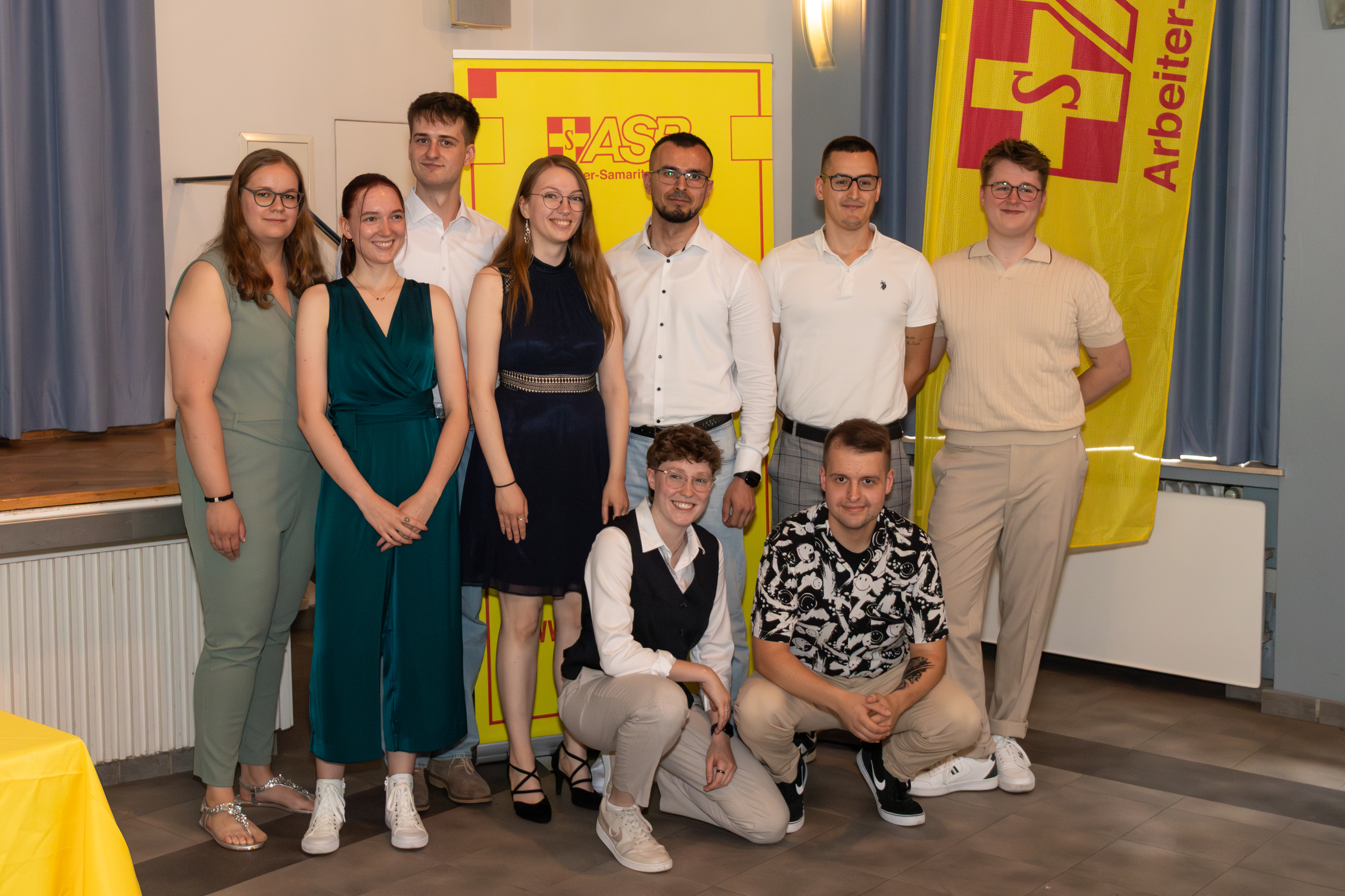 Zeugnisübergabe der neuen Notfallsanitäter:innen