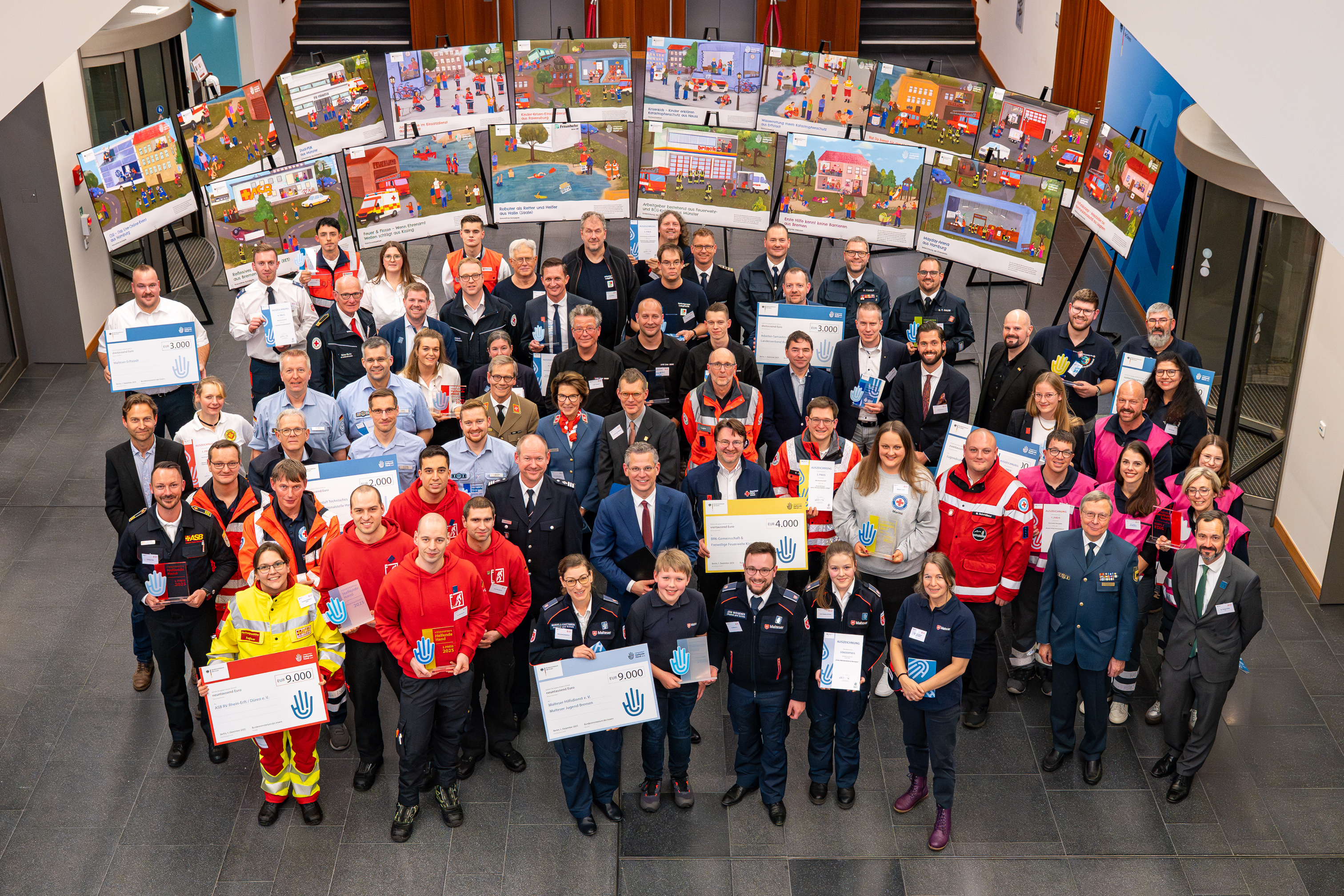 Preisverleihung von Förderpreis für das Reflexive Einsatztraining (RET)
