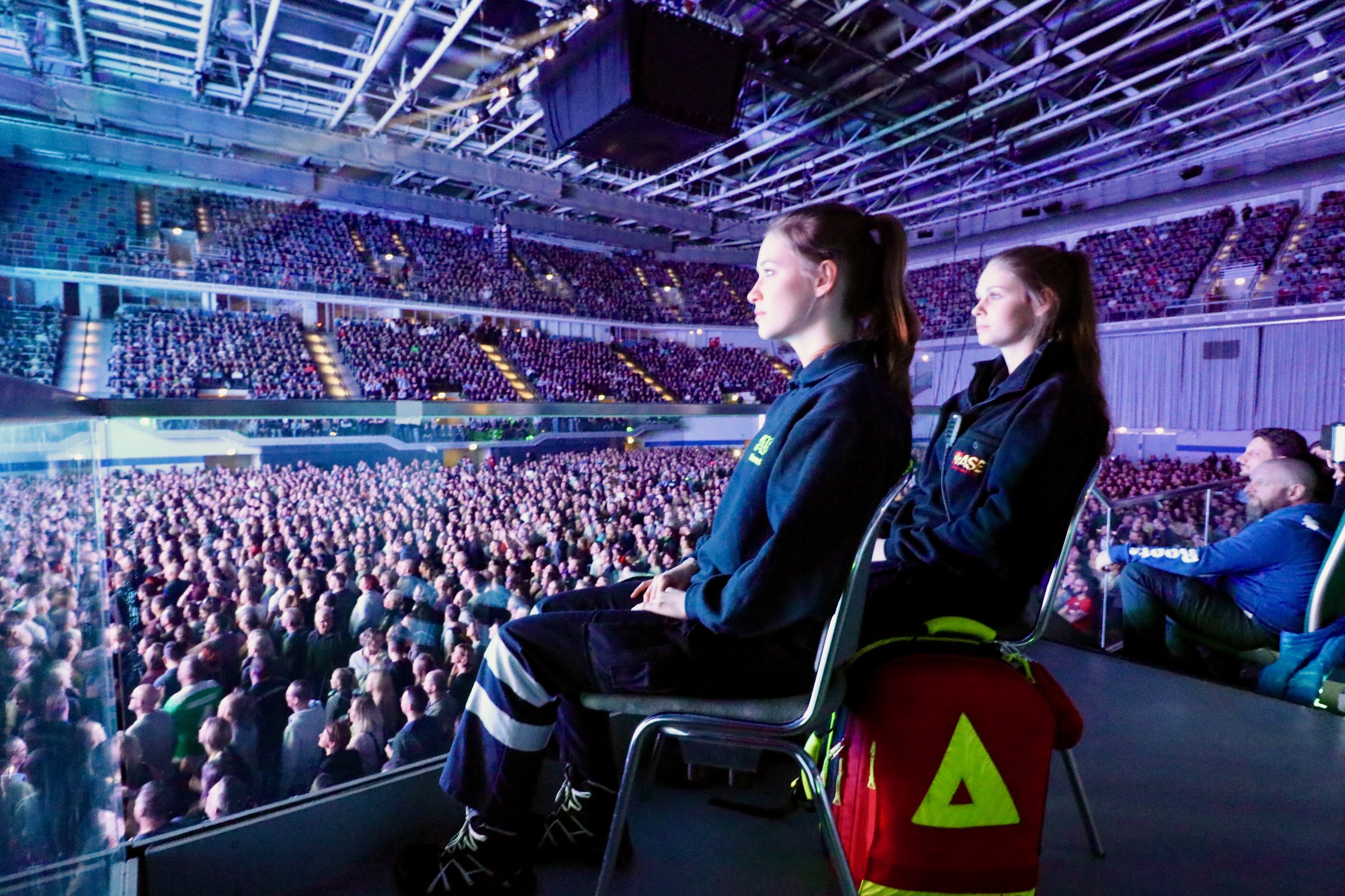 Sanitätsdienst in der ÖVB-Arena 2019